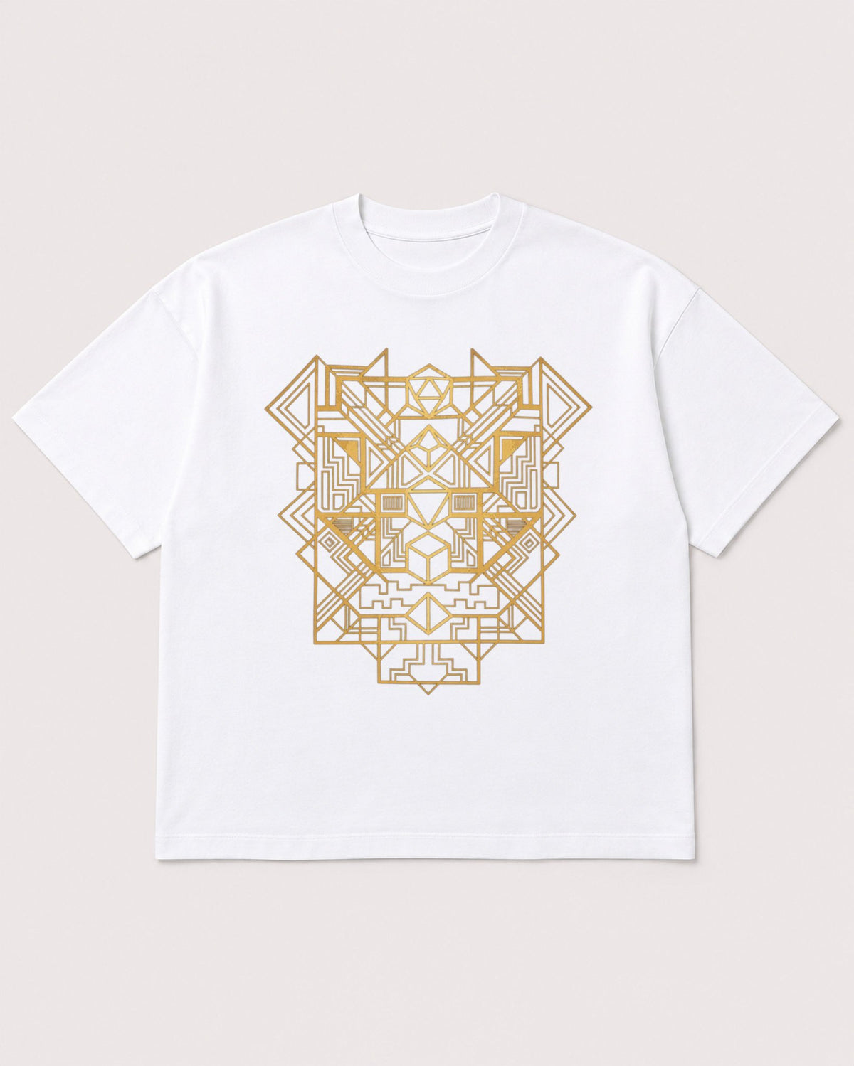 Mockup Boxy Heavyweight Tee White product