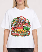 Mockup Boxy Heavyweight Tee White female close-up 08
