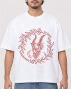 Mockup Boxy Heavyweight Tee White male close-up 02