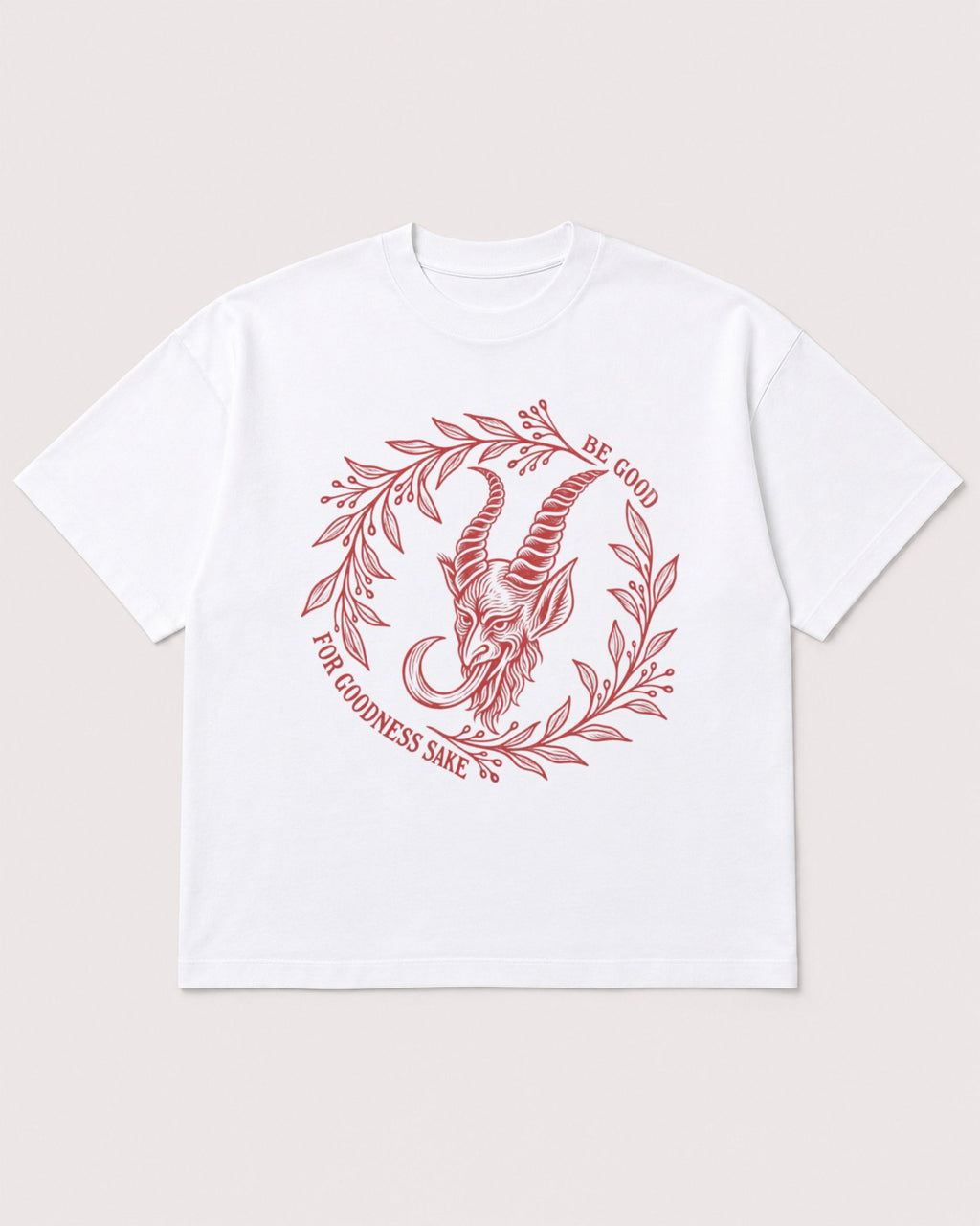 Mockup Boxy Heavyweight Tee White product