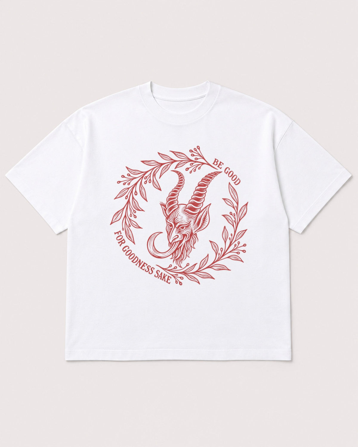 Mockup Boxy Heavyweight Tee White product