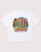 Mockup Boxy Heavyweight Tee White product