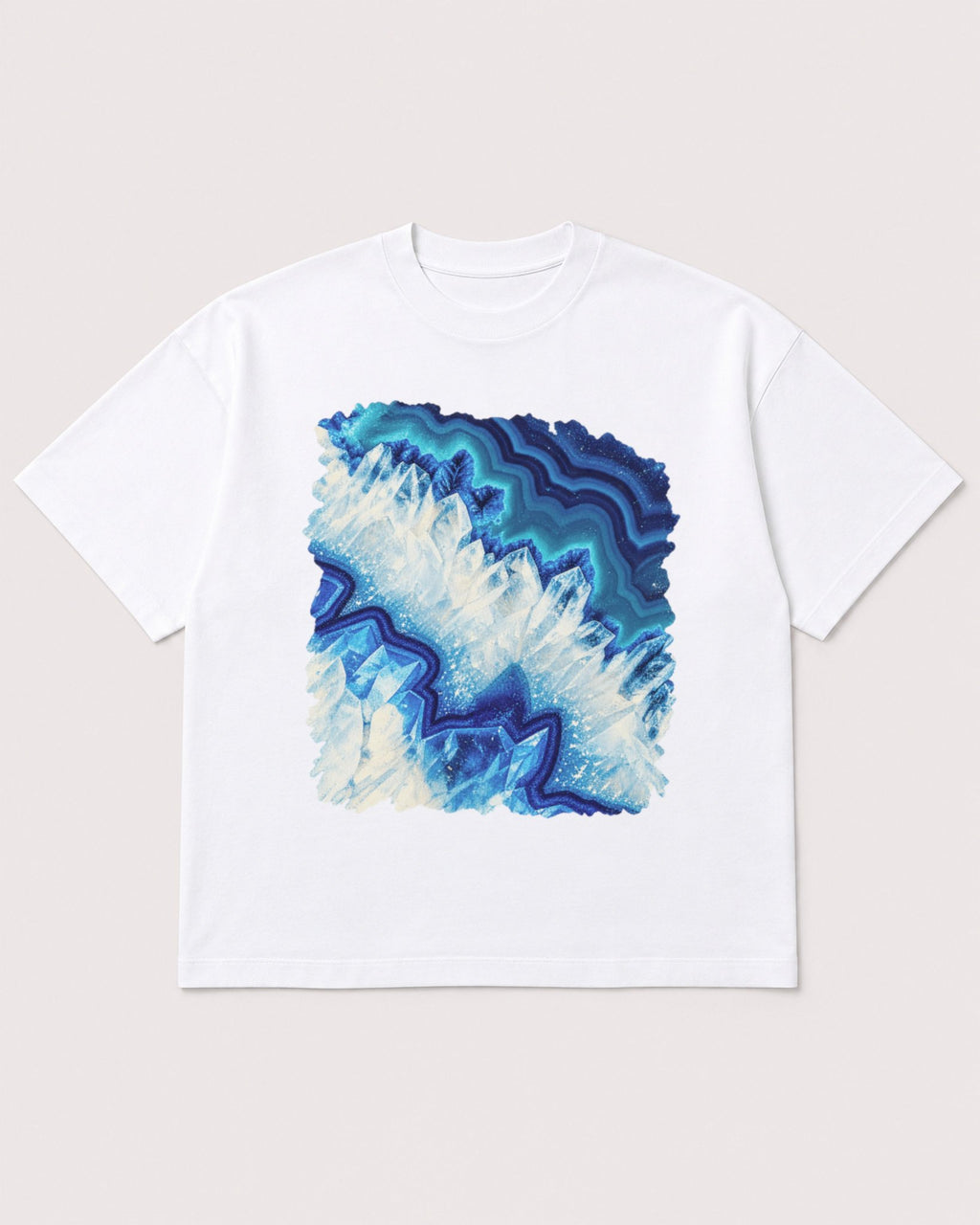 Mockup Boxy Heavyweight Tee White product