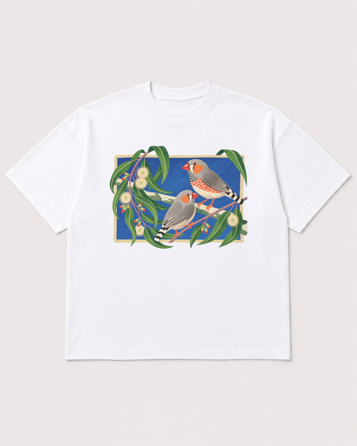 Mockup Boxy Heavyweight Tee White product
