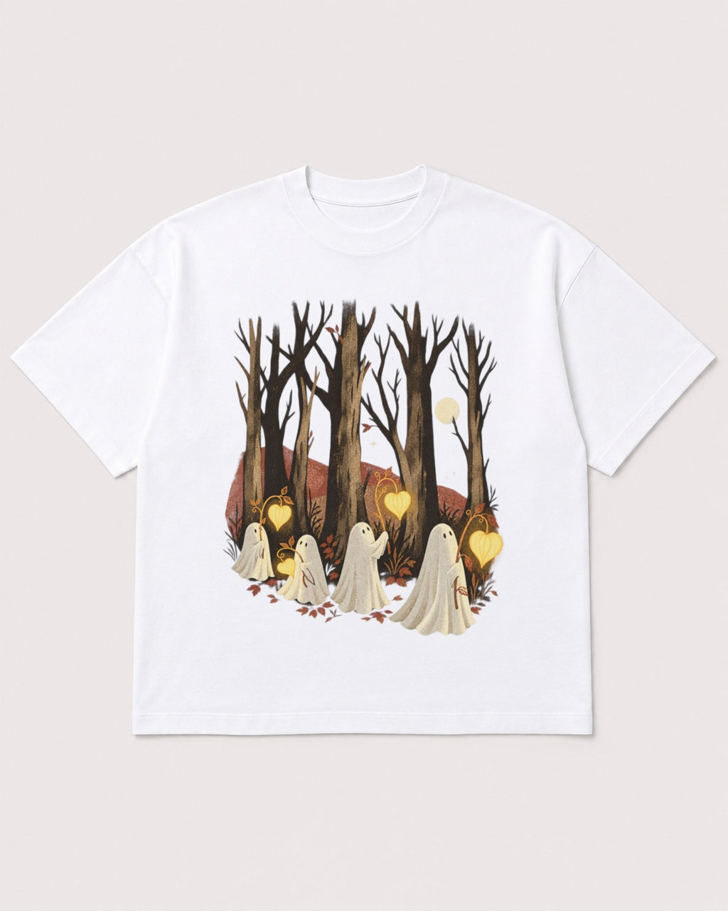 Mockup Boxy Heavyweight Tee White product
