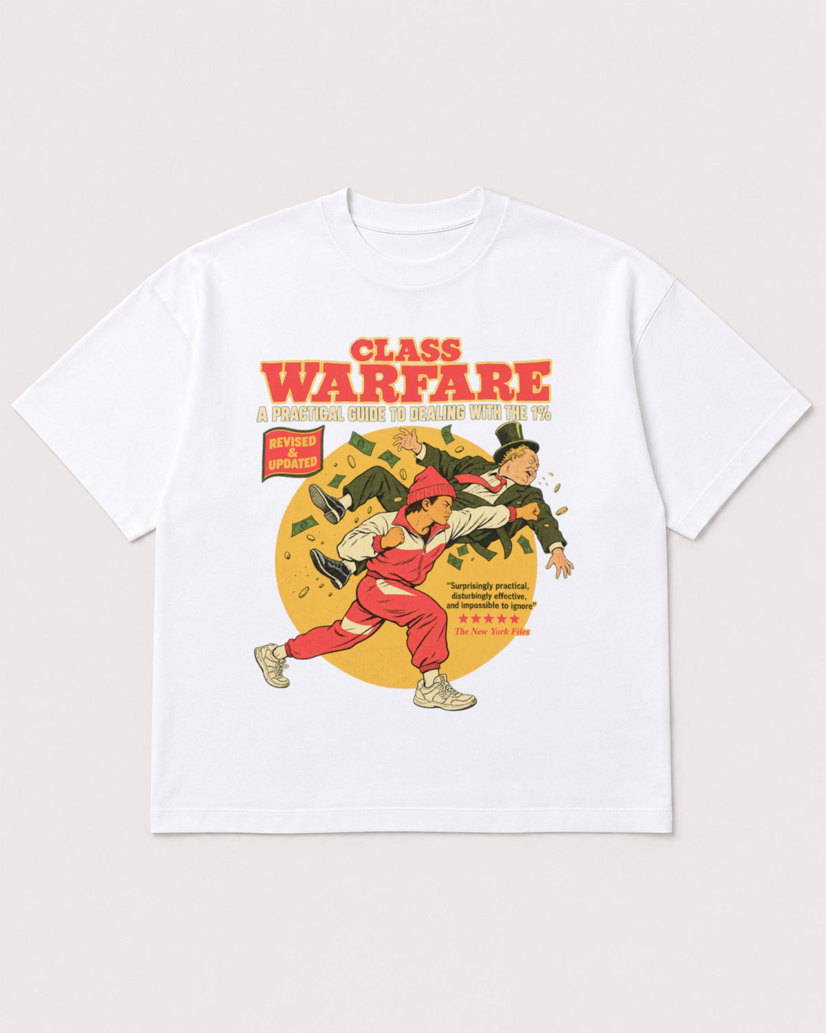 Mockup Boxy Heavyweight Tee White product