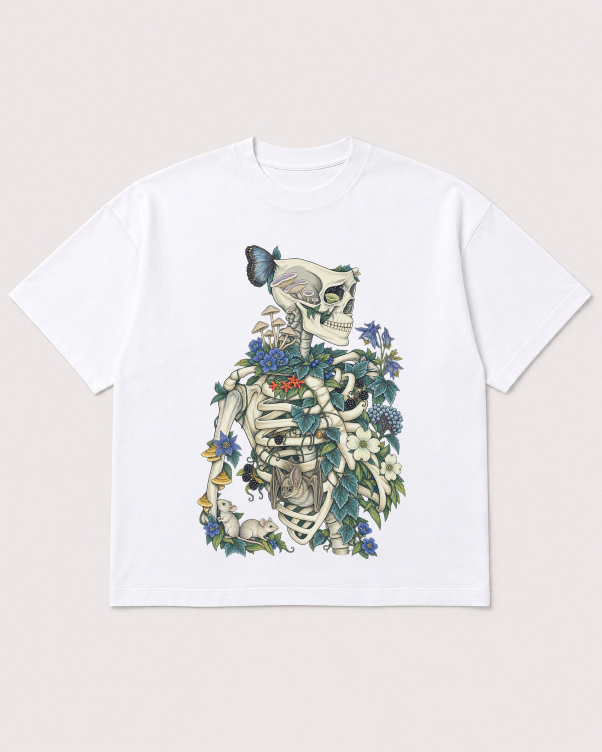Mockup Boxy Heavyweight Tee White product