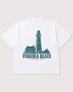 Mockup Boxy Heavyweight Tee White product