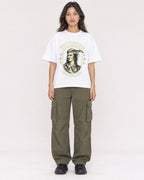 Mockup Boxy Heavyweight Tee White female full-body 02