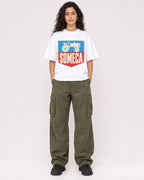 Mockup Boxy Heavyweight Tee White female full-body 07