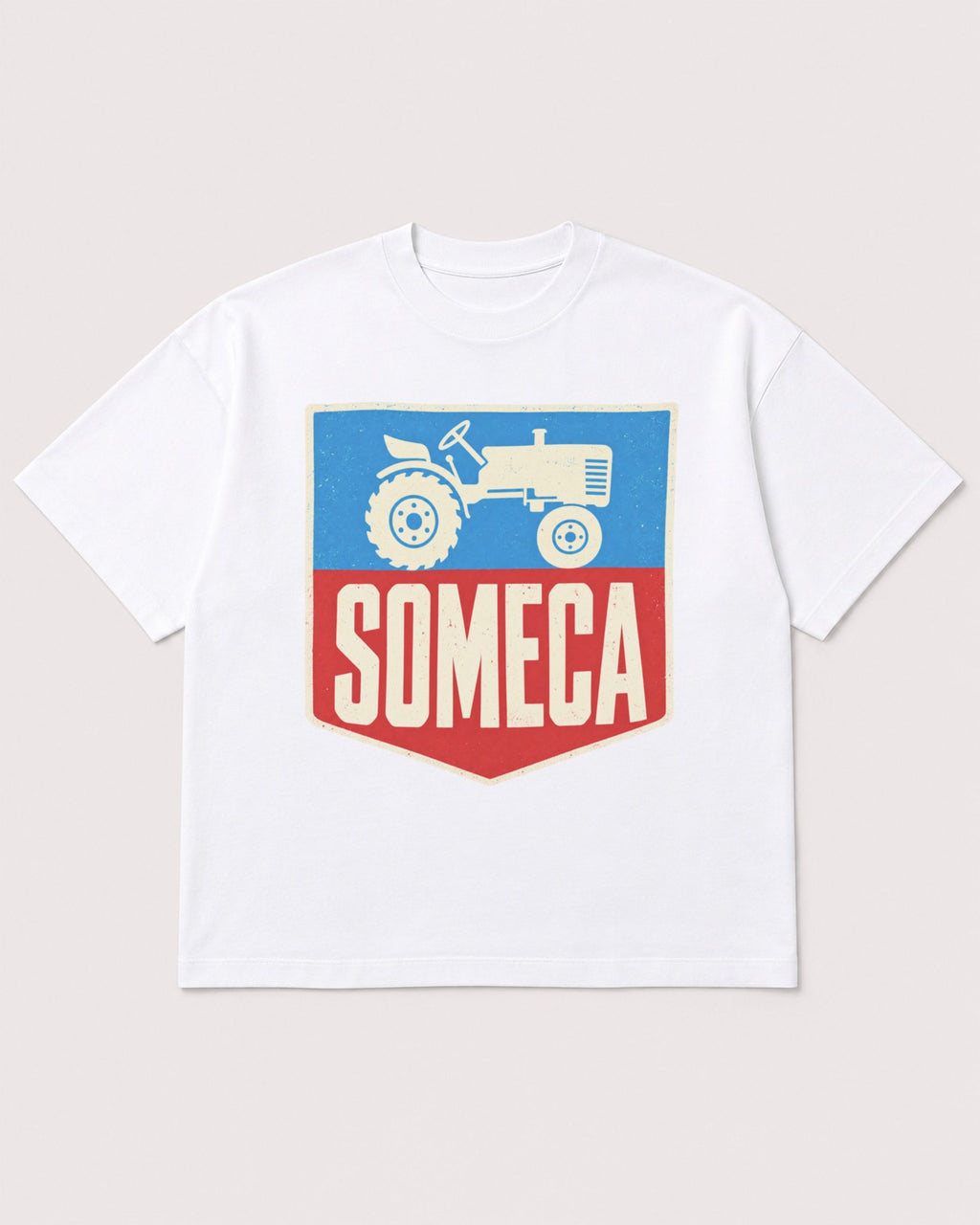 Mockup Boxy Heavyweight Tee White product
