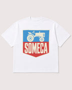 Mockup Boxy Heavyweight Tee White product