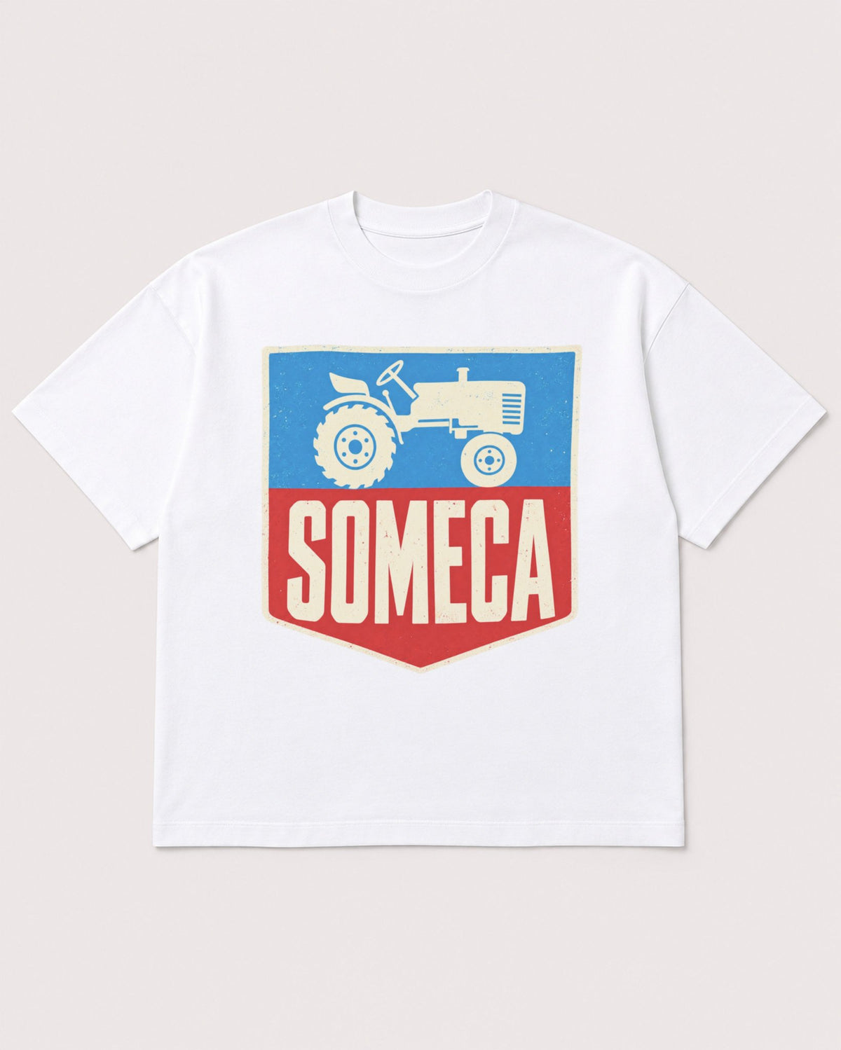Mockup Boxy Heavyweight Tee White product