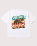 Mockup Boxy Heavyweight Tee White product