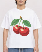 Mockup Boxy Heavyweight Tee White male close-up 03