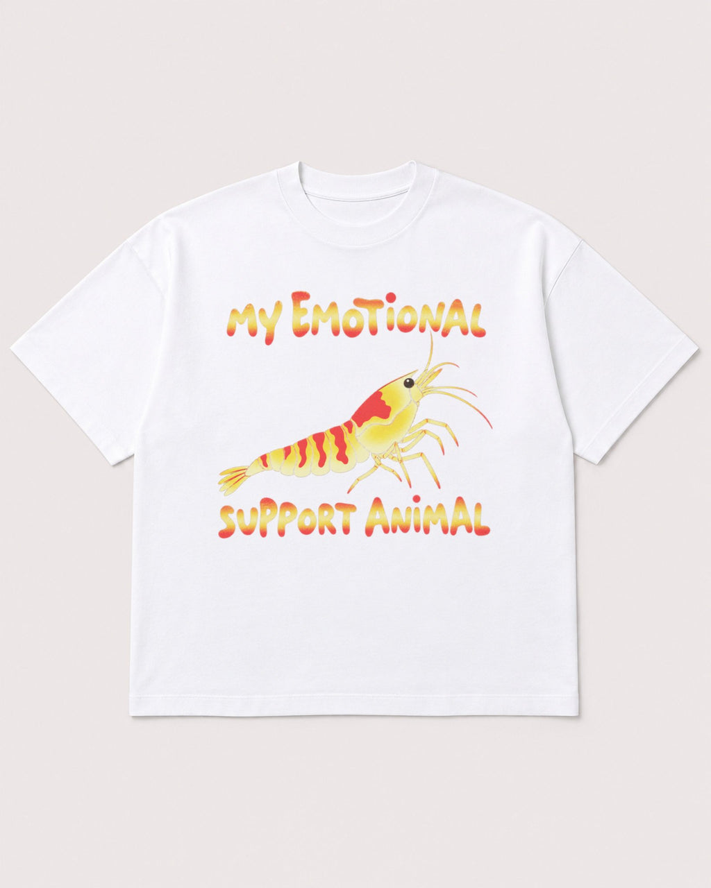 Mockup Boxy Heavyweight Tee White product