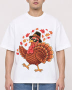 Mockup Boxy Heavyweight Tee White male close-up 13