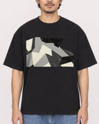 Mockup Boxy Heavyweight Tee Black male close-up 02