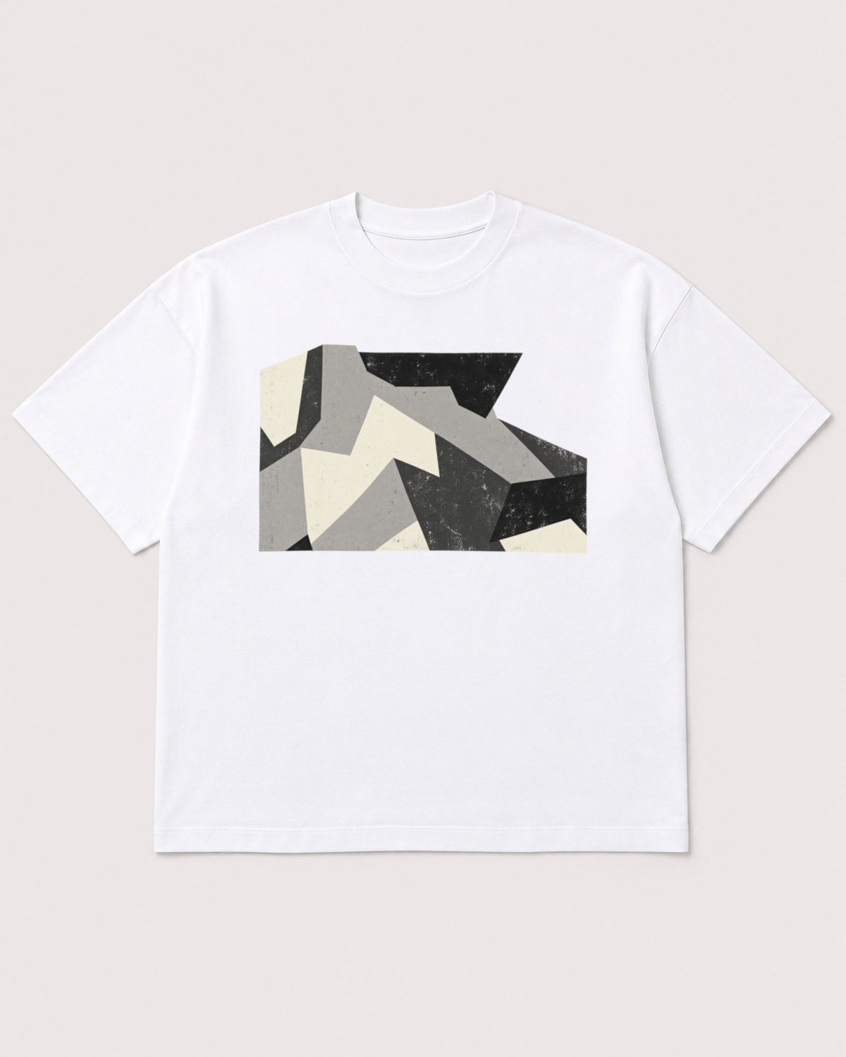 Mockup Boxy Heavyweight Tee White product