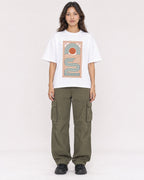 Mockup Boxy Heavyweight Tee White female full-body 02