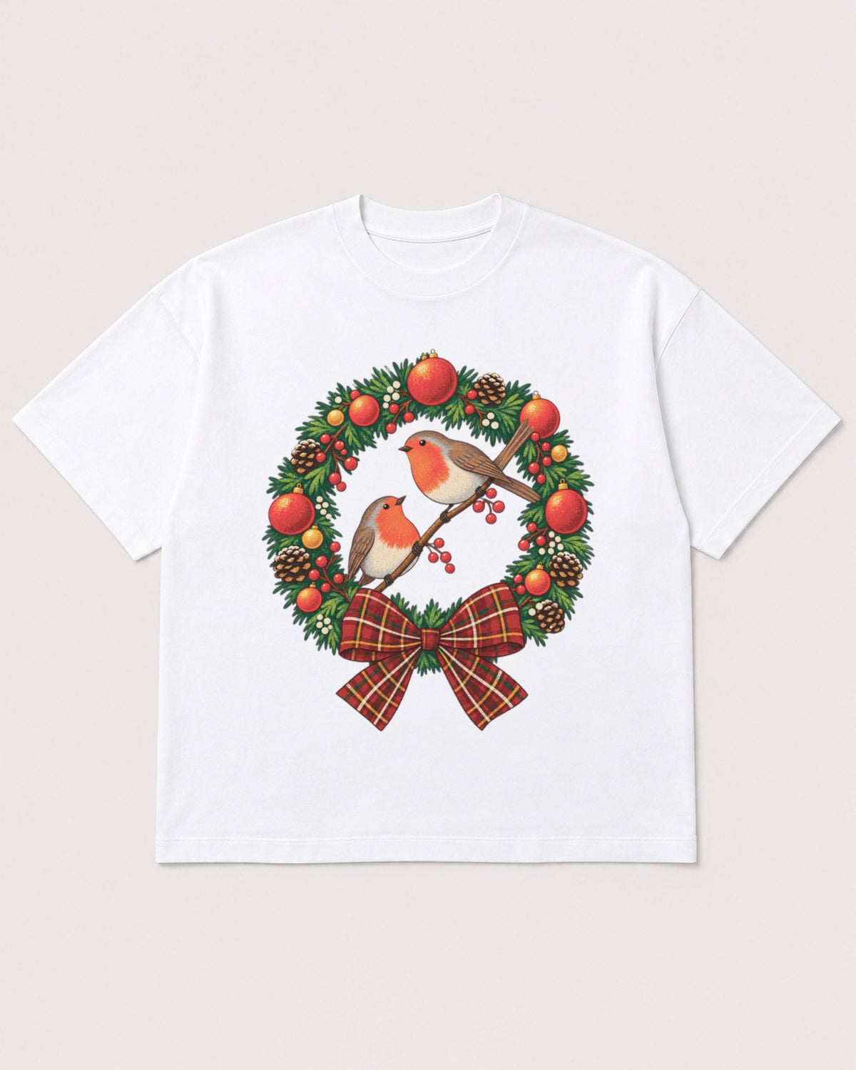 Mockup Boxy Heavyweight Tee White product