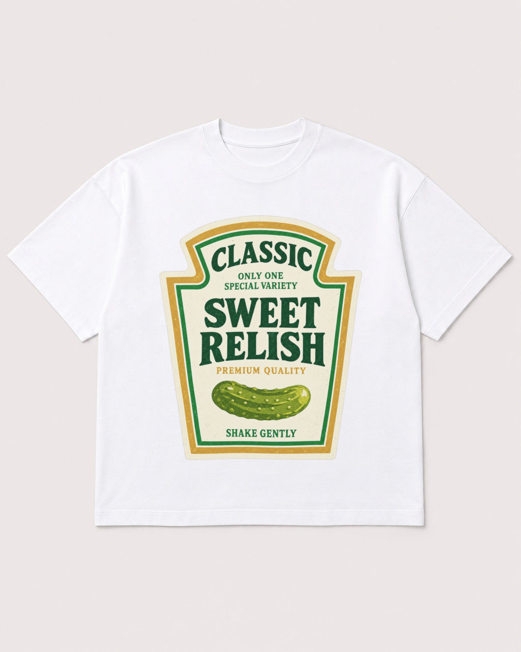 Mockup Boxy Heavyweight Tee White product