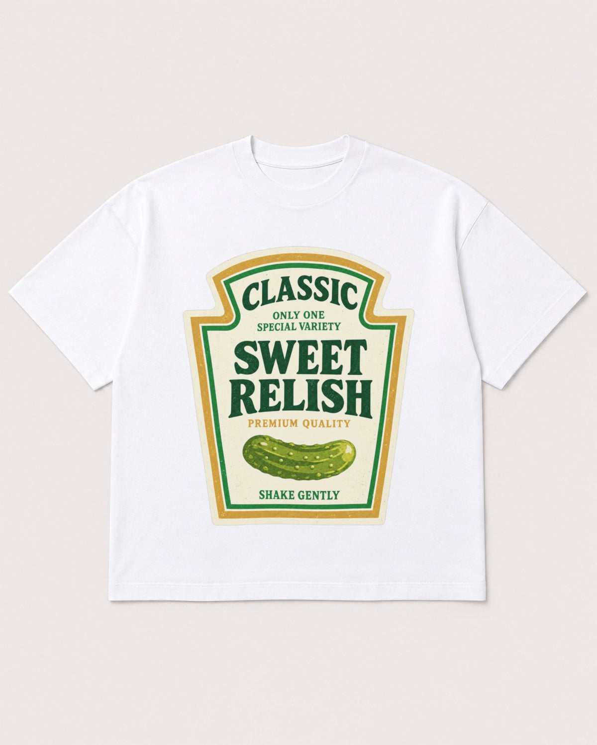 Mockup Boxy Heavyweight Tee White product