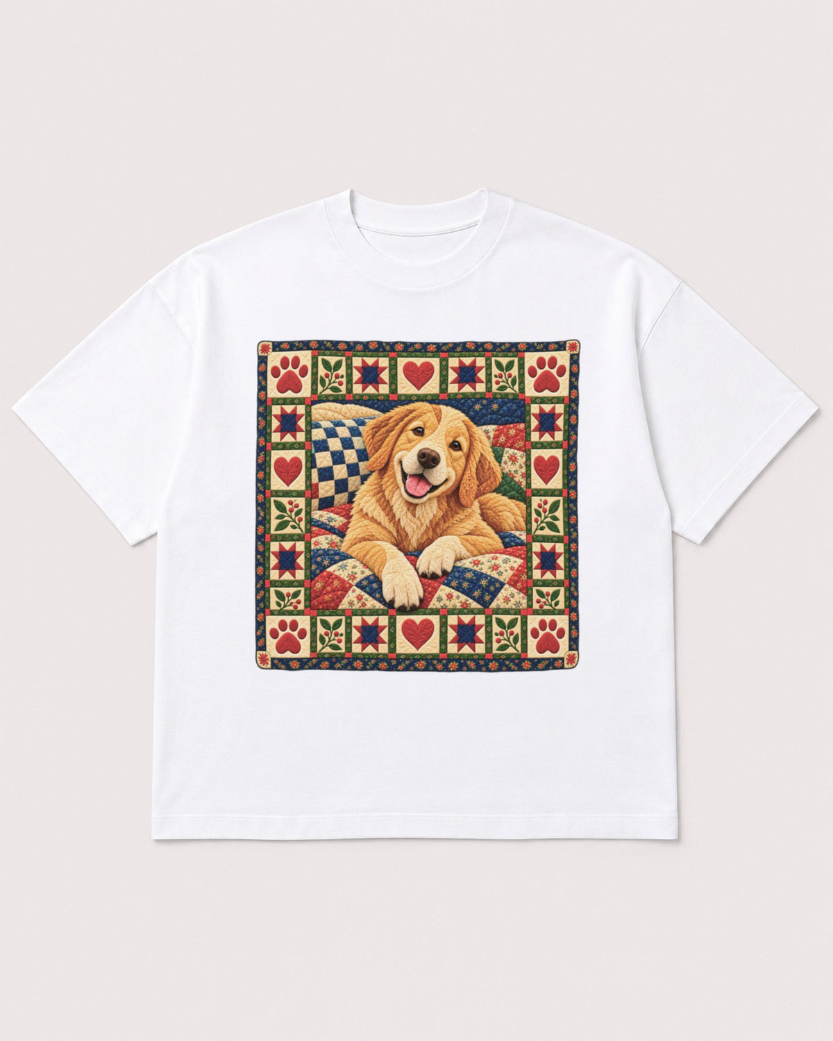 Mockup Boxy Heavyweight Tee White product