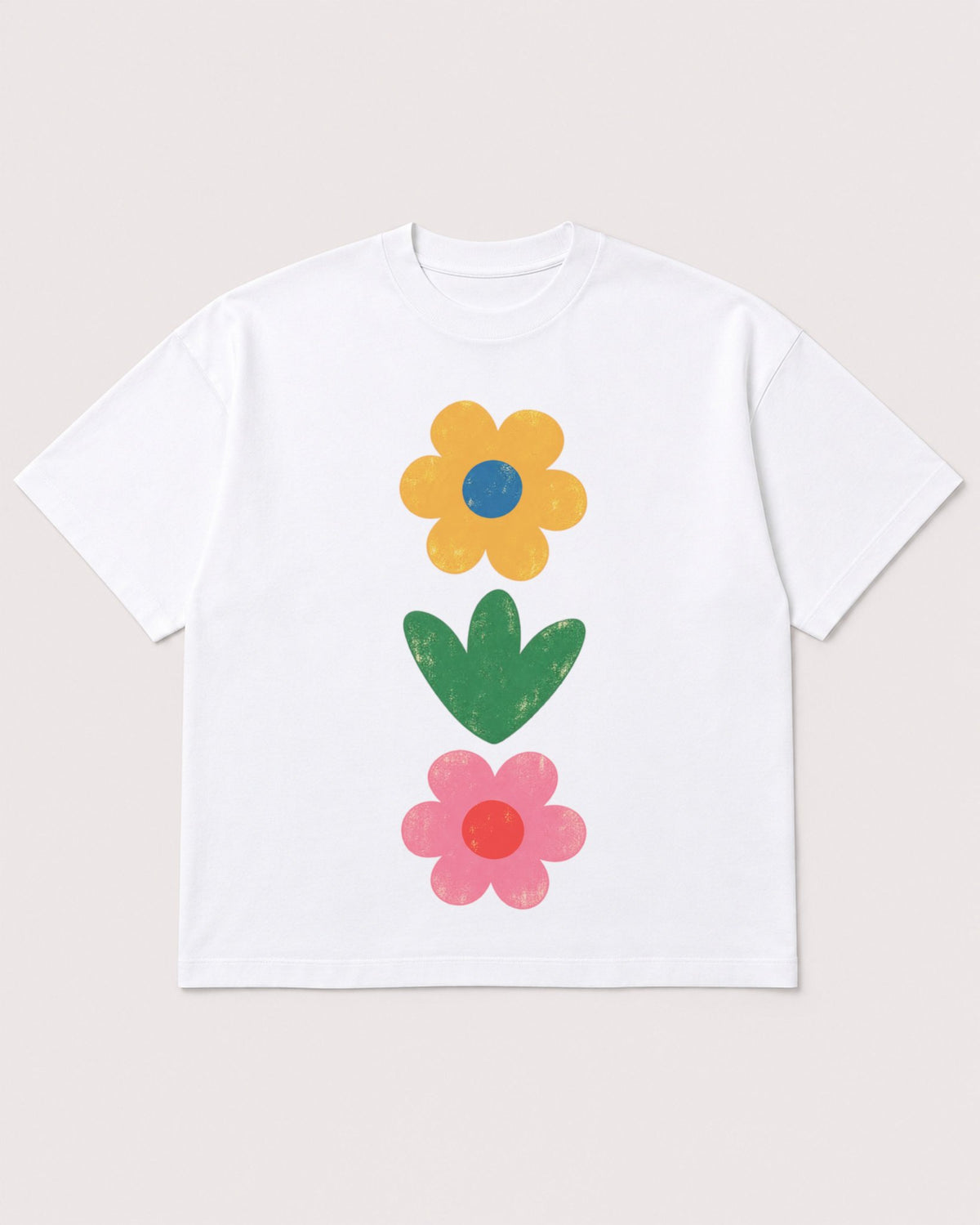 Mockup Boxy Heavyweight Tee White product
