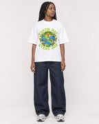 Mockup Boxy Heavyweight Tee White female full-body 04