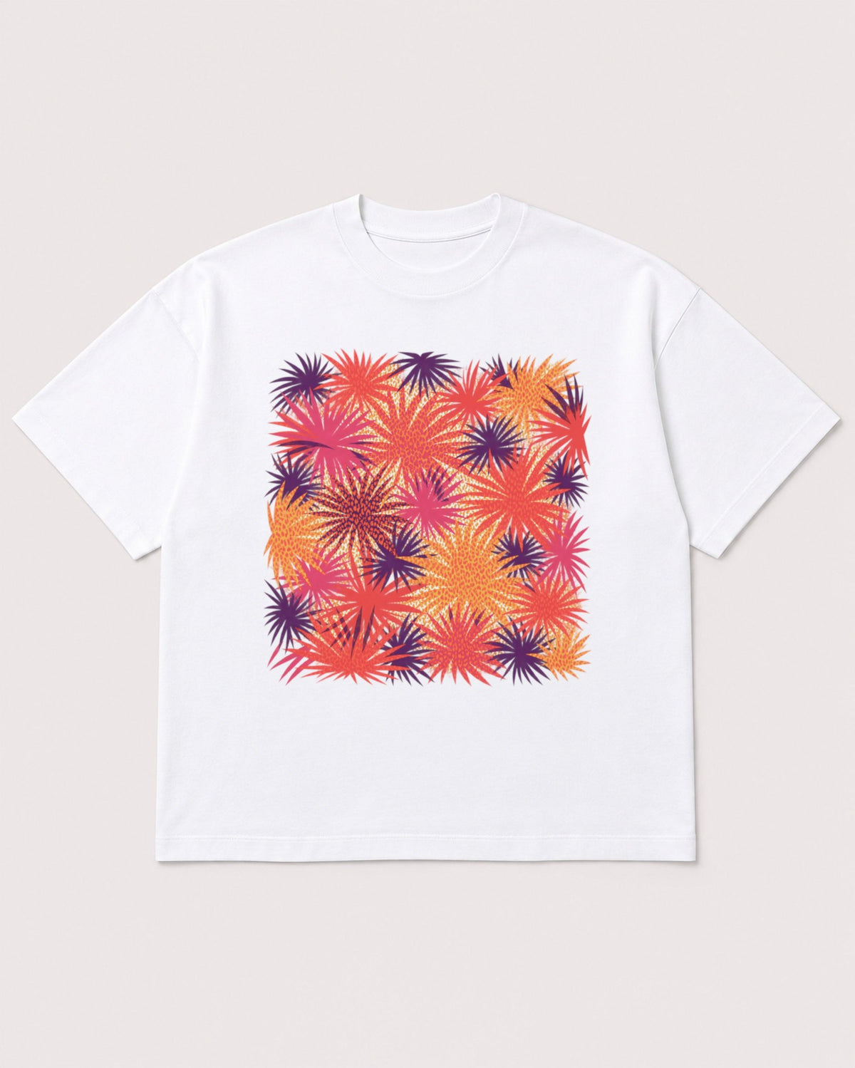 Mockup Boxy Heavyweight Tee White product