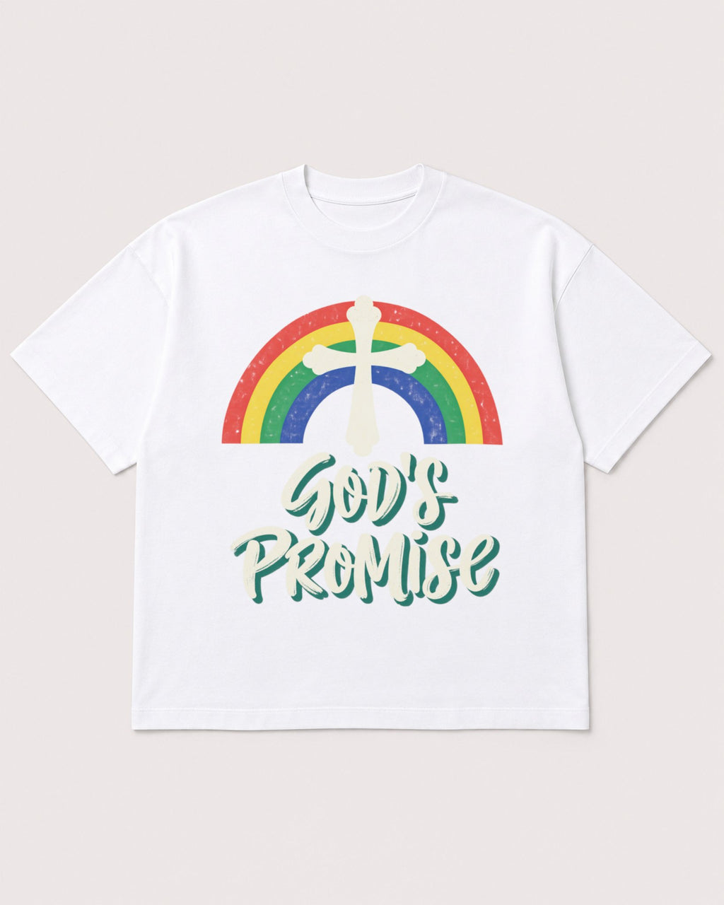 Mockup Boxy Heavyweight Tee White product