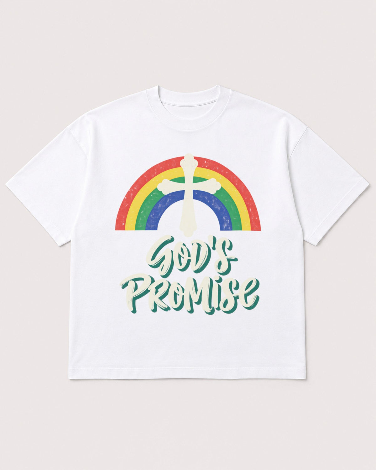 Mockup Boxy Heavyweight Tee White product