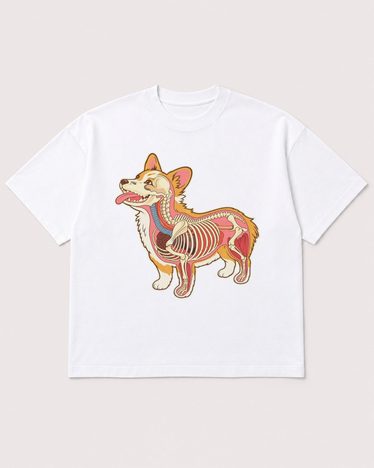 Mockup Boxy Heavyweight Tee White product