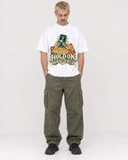 Mockup Boxy Heavyweight Tee White male full-body 39