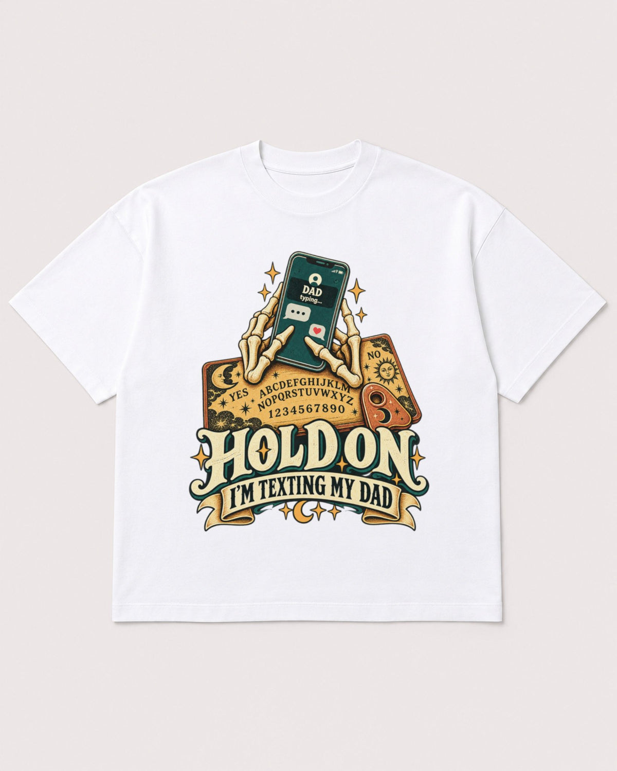 Mockup Boxy Heavyweight Tee White product