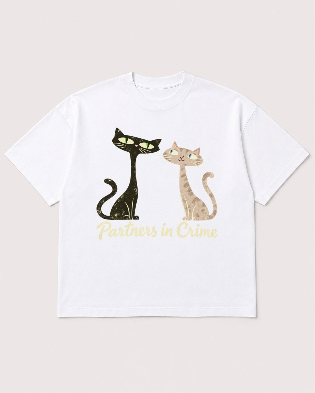 Mockup Boxy Heavyweight Tee White product