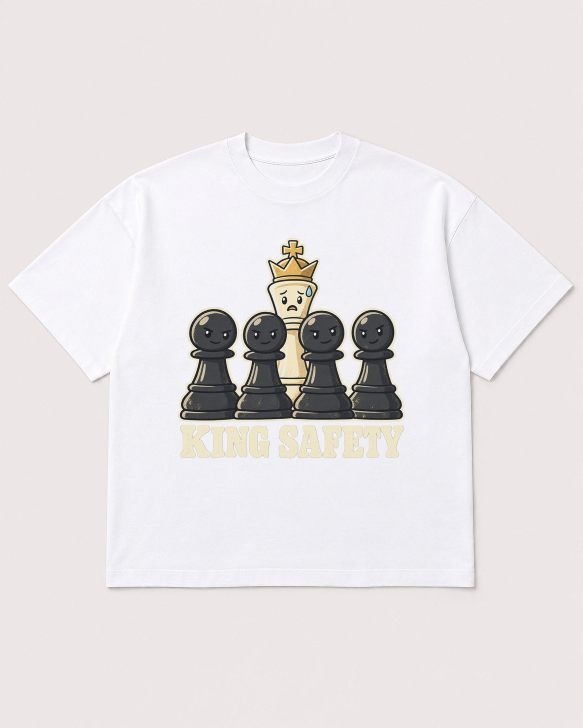 Mockup Boxy Heavyweight Tee White product