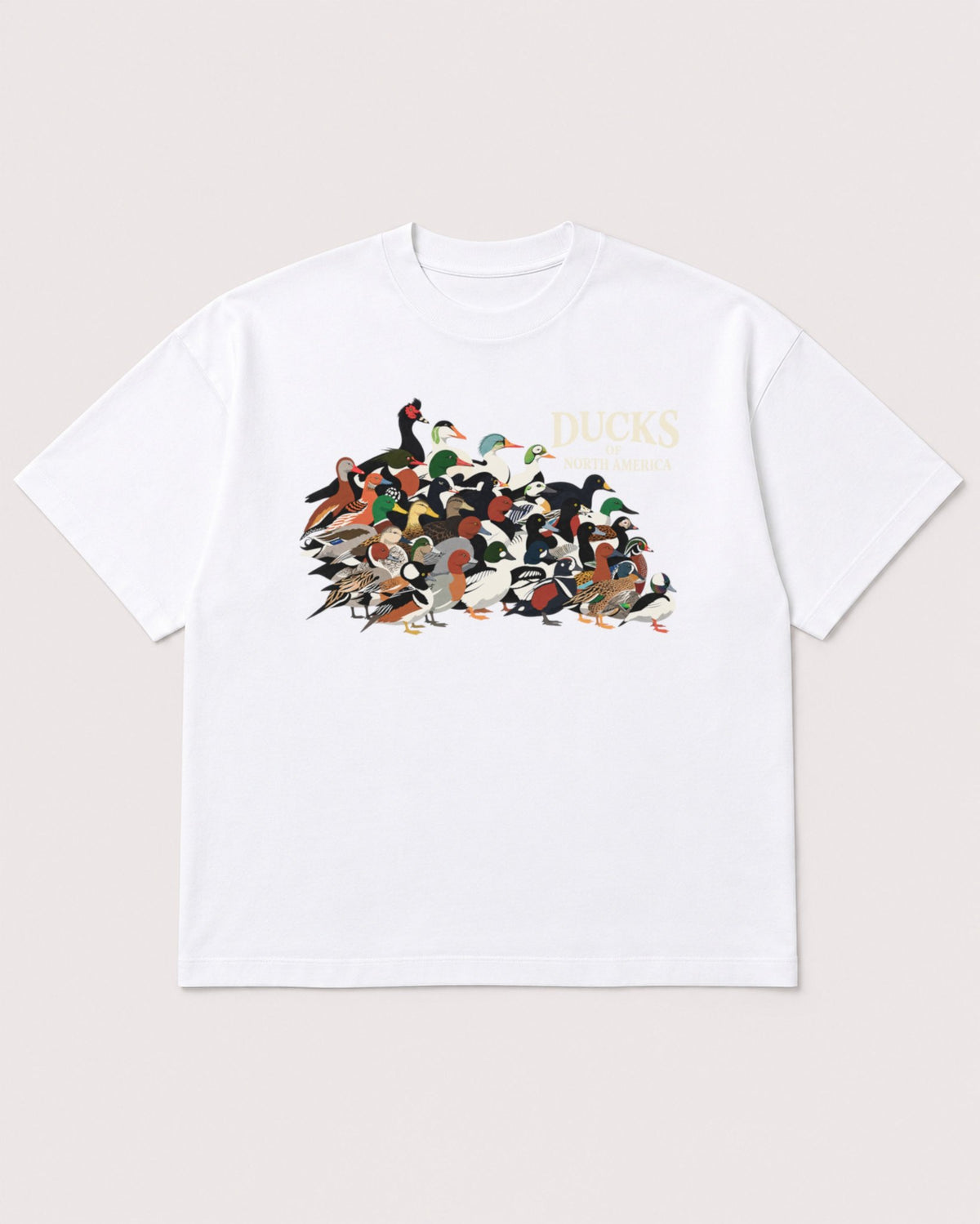 Mockup Boxy Heavyweight Tee White product