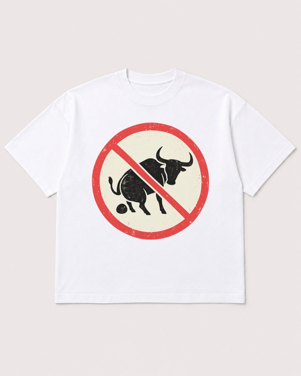 Mockup Boxy Heavyweight Tee White product