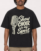 Mockup Boxy Heavyweight Tee Black male close-up 04
