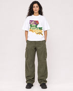 Mockup Boxy Heavyweight Tee White female full-body 07
