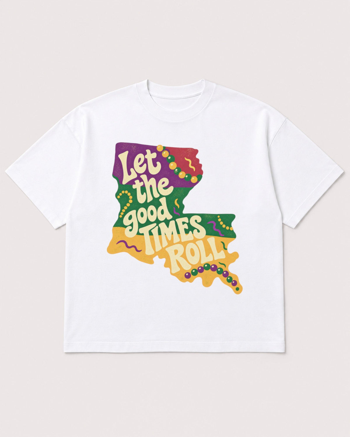 Mockup Boxy Heavyweight Tee White product