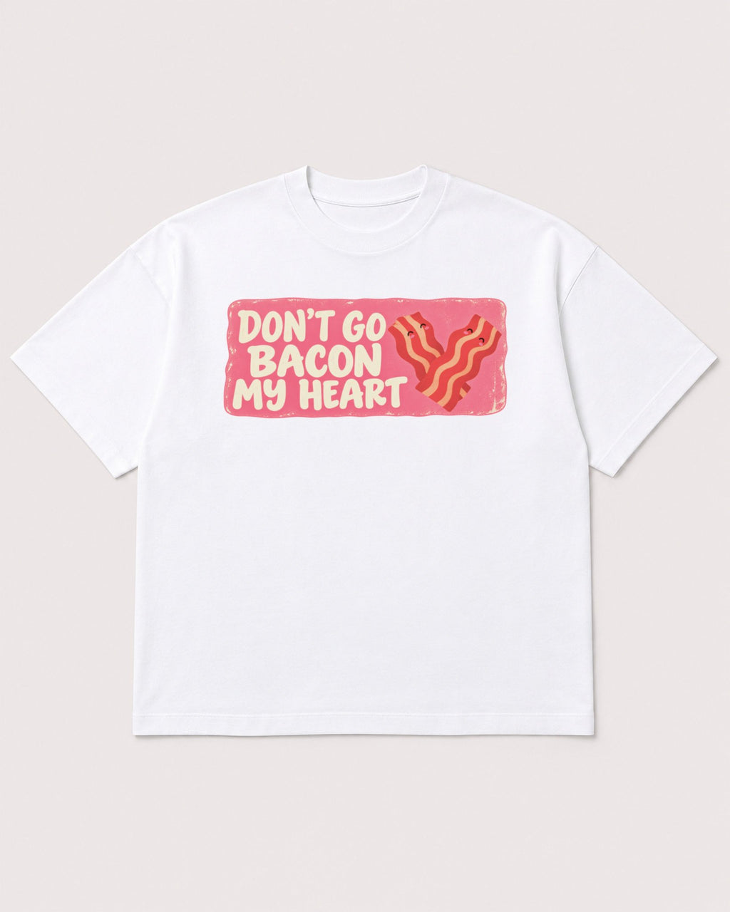 Mockup Boxy Heavyweight Tee White product