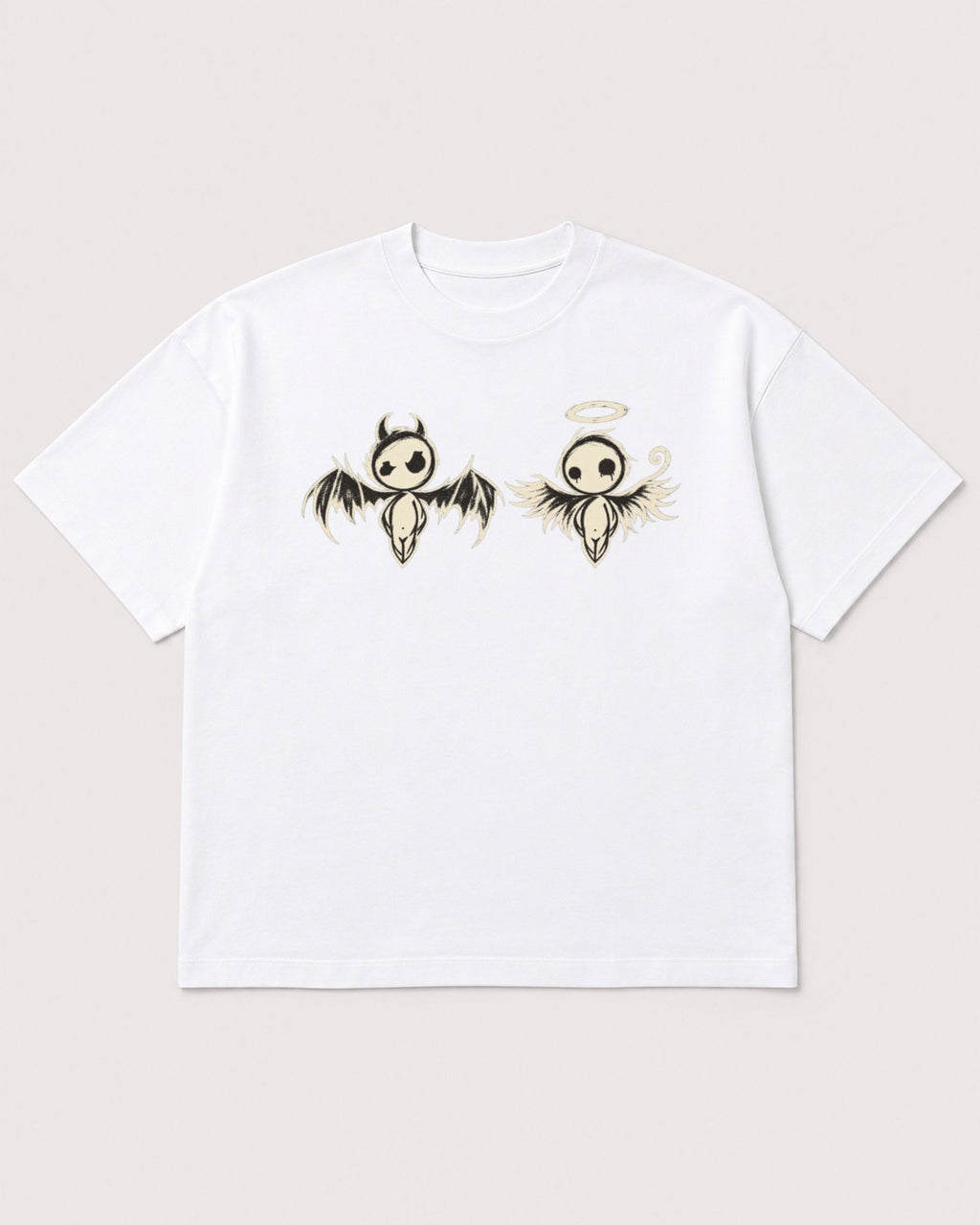 Mockup Boxy Heavyweight Tee White product