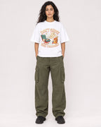Mockup Boxy Heavyweight Tee White female full-body 07