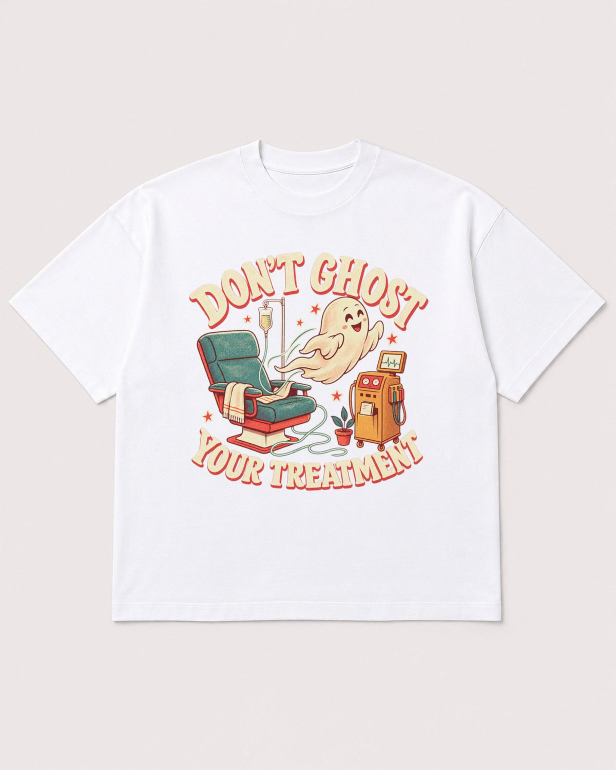 Mockup Boxy Heavyweight Tee White product