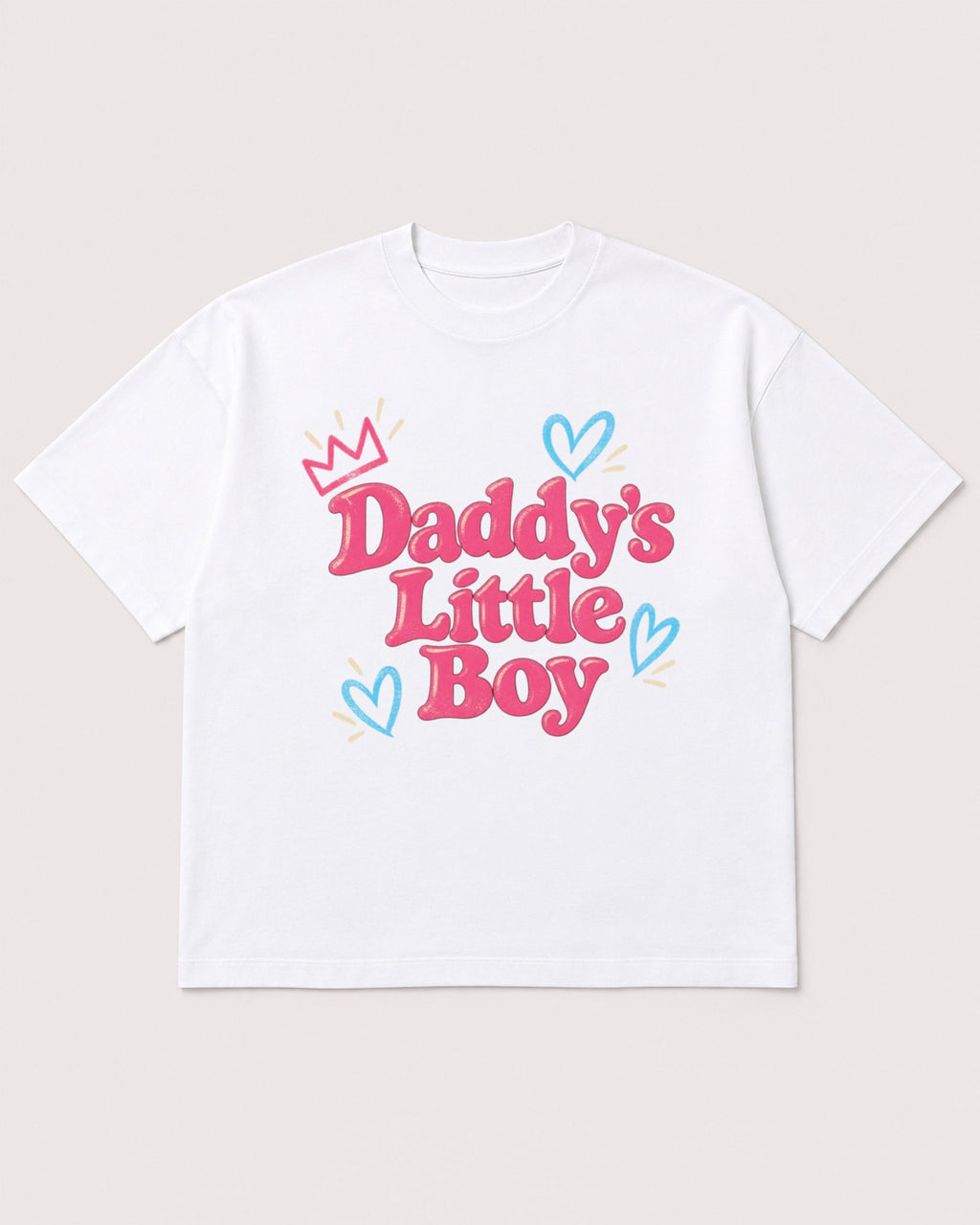 Mockup Boxy Heavyweight Tee White product