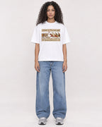 Mockup Boxy Heavyweight Tee White female full-body 10