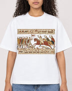 Mockup Boxy Heavyweight Tee White female close-up 10